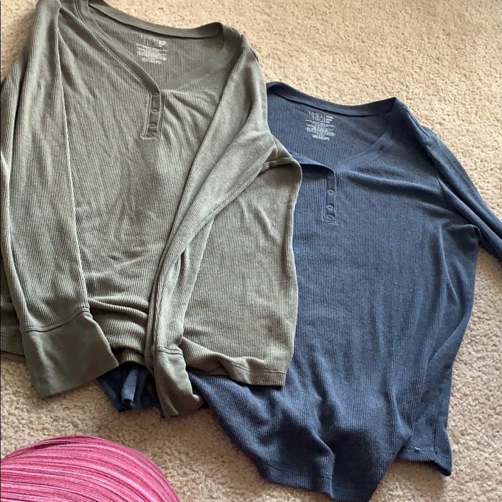2 Brand New Long Sleeve Shirts • Size XXXL (22)